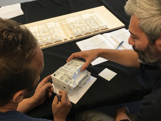 Maquette de concours architecture - 3D