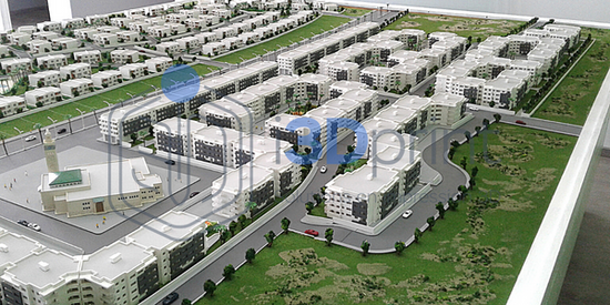 Maquette de projet résidentiel - 3D