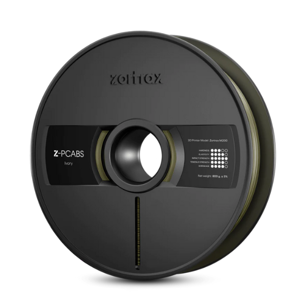 Filament Zortrax Z-PCABS 1,75mm 800g Ivoire